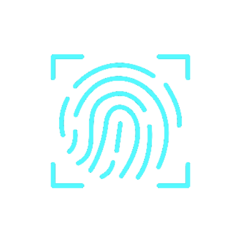 Icon — Cyan (Dark BG)